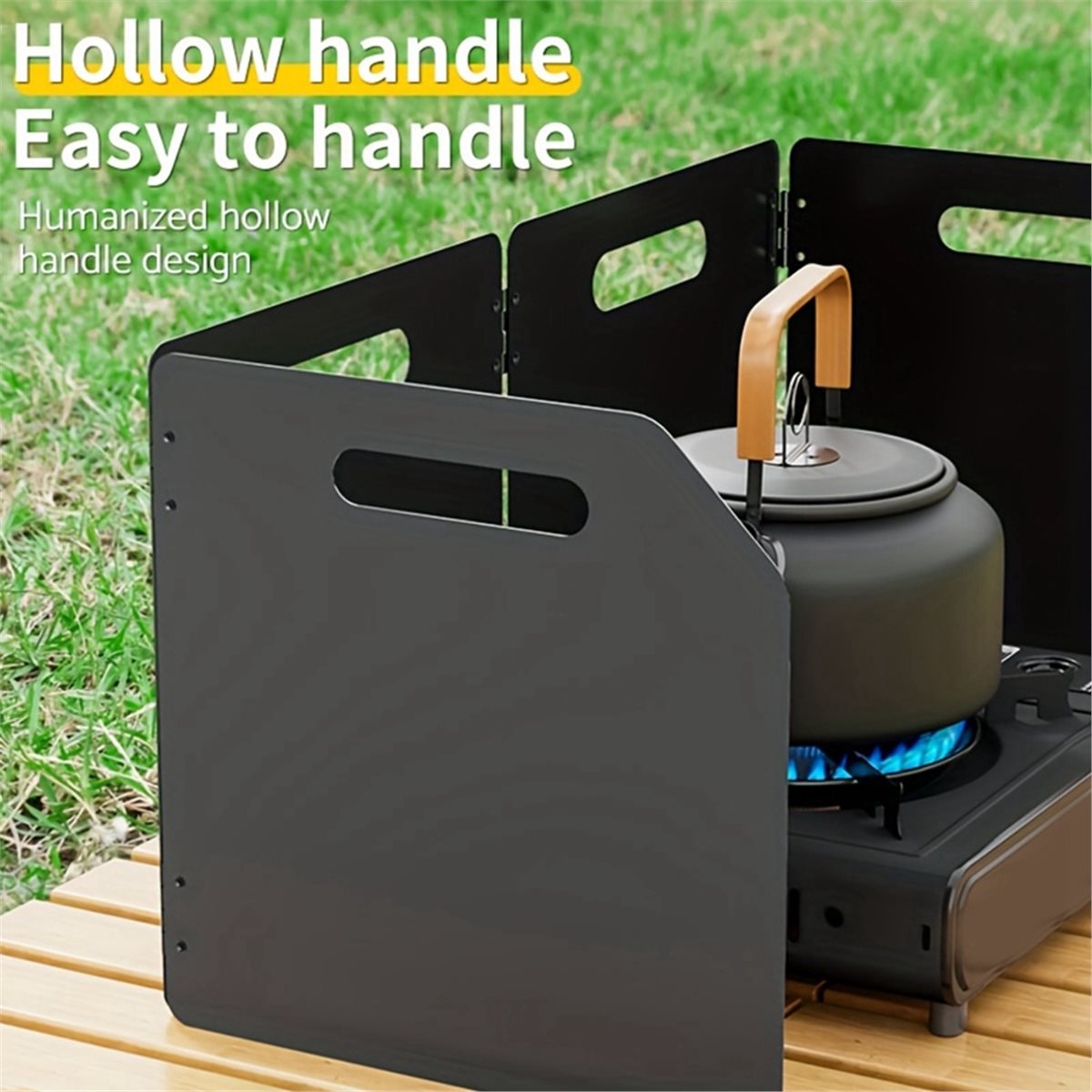 Home Cooking Adventures - Home Tool Four-Fold Baffle Four-Sided Wind