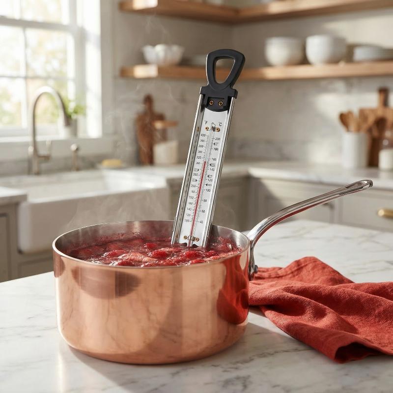 Home Cooking Reading - Home Kitchen Stainless Steel Candy Thermometer