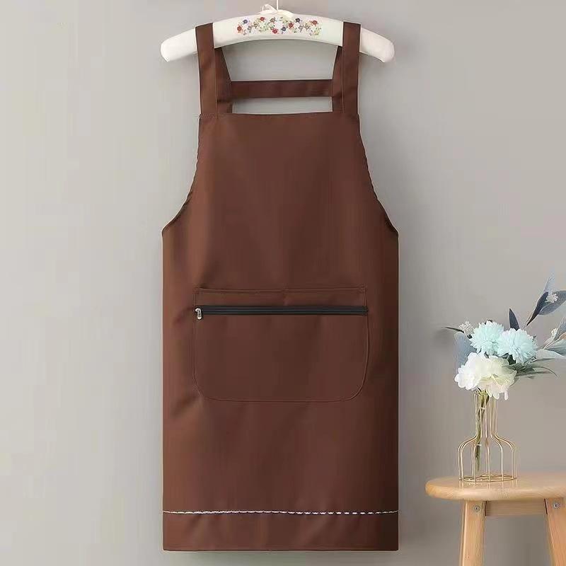 Home Cooking Work - Waterproof Oil Resistant Sleeveless Work Apron