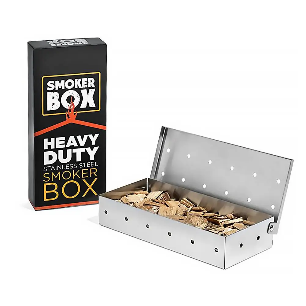 Smoker Box Wood Chip - HQ Wood Chips BBQ Smoker Box