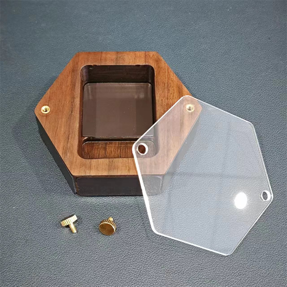 Personality Wooden hexagon Lig - Smoker Box Wood Chip review and price