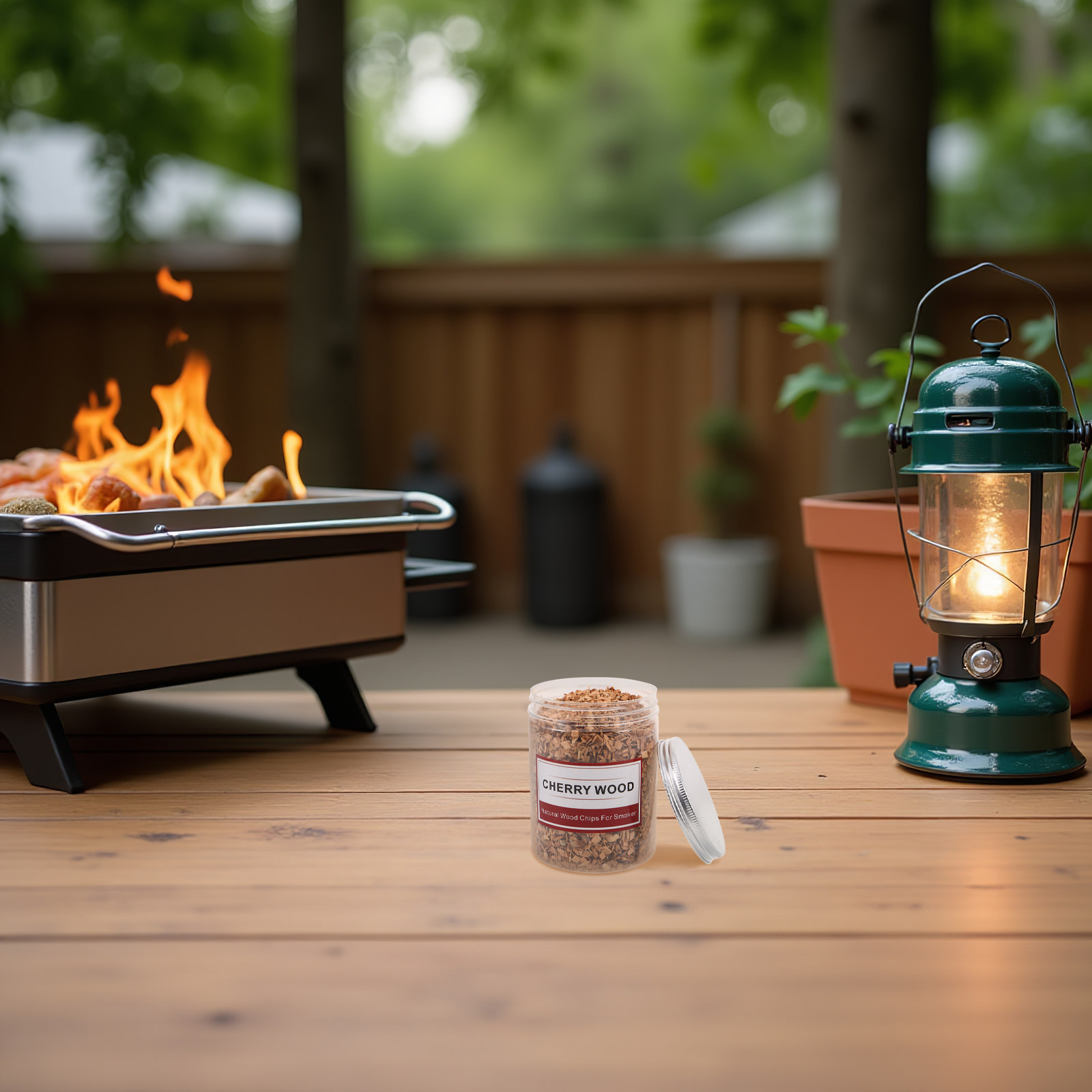 Wood Smoker Chips Cherry Flavo - Smoker Box Wood Chip review and price
