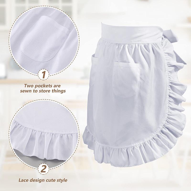 Woman Half Waist Cooking Kitch - Home Cooking Work review and price