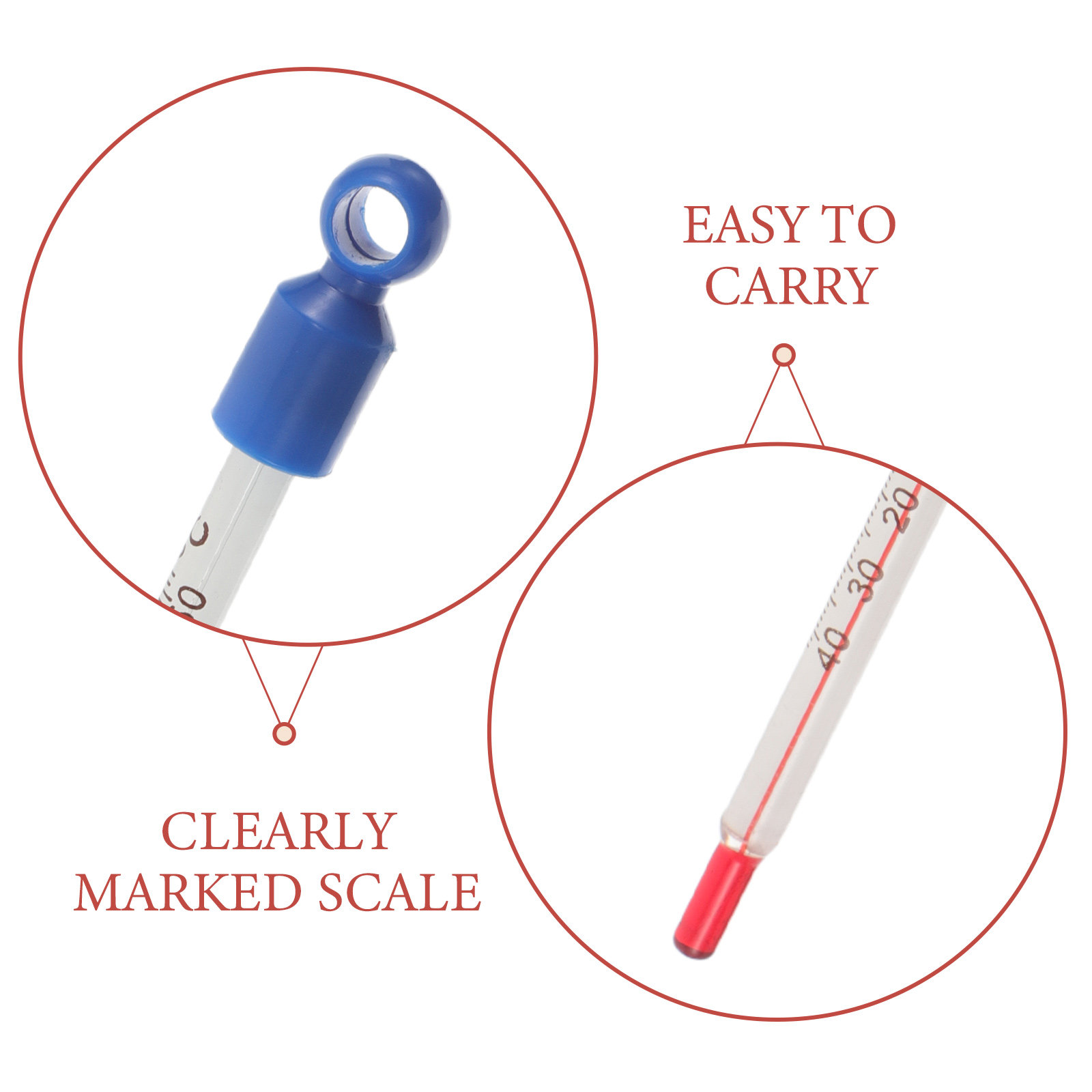Wine Thermometer Glass Easy Re - Home Cooking Reading review and price