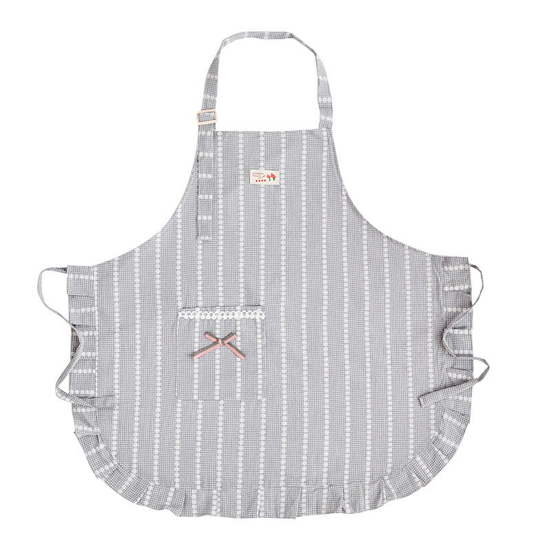 Striped neckband adjustable ap - Home Cooking Work review and price
