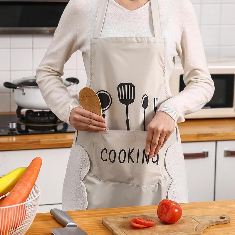 Apron Waterproof Oilproof Can  - Home Cooking Work review and price