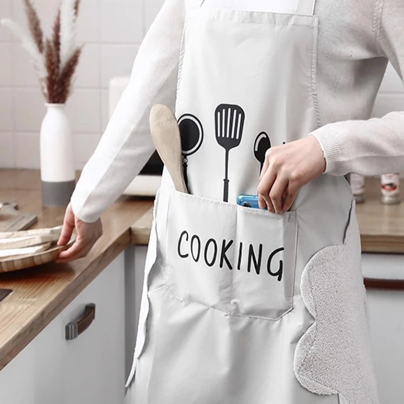 Apron Waterproof Oilproof Can  - Home Cooking Work review and price