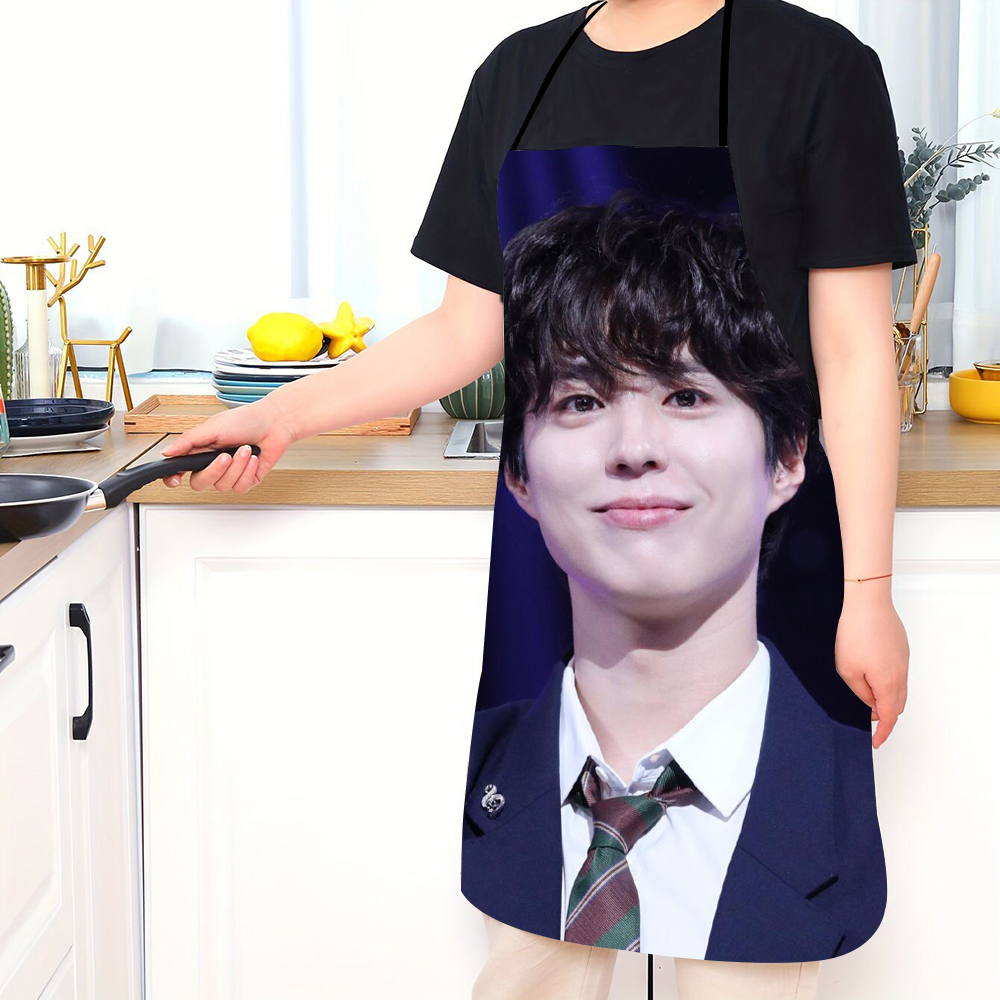 Park Bo Gum  Apron for Home Ki - Home Cooking Work review and price